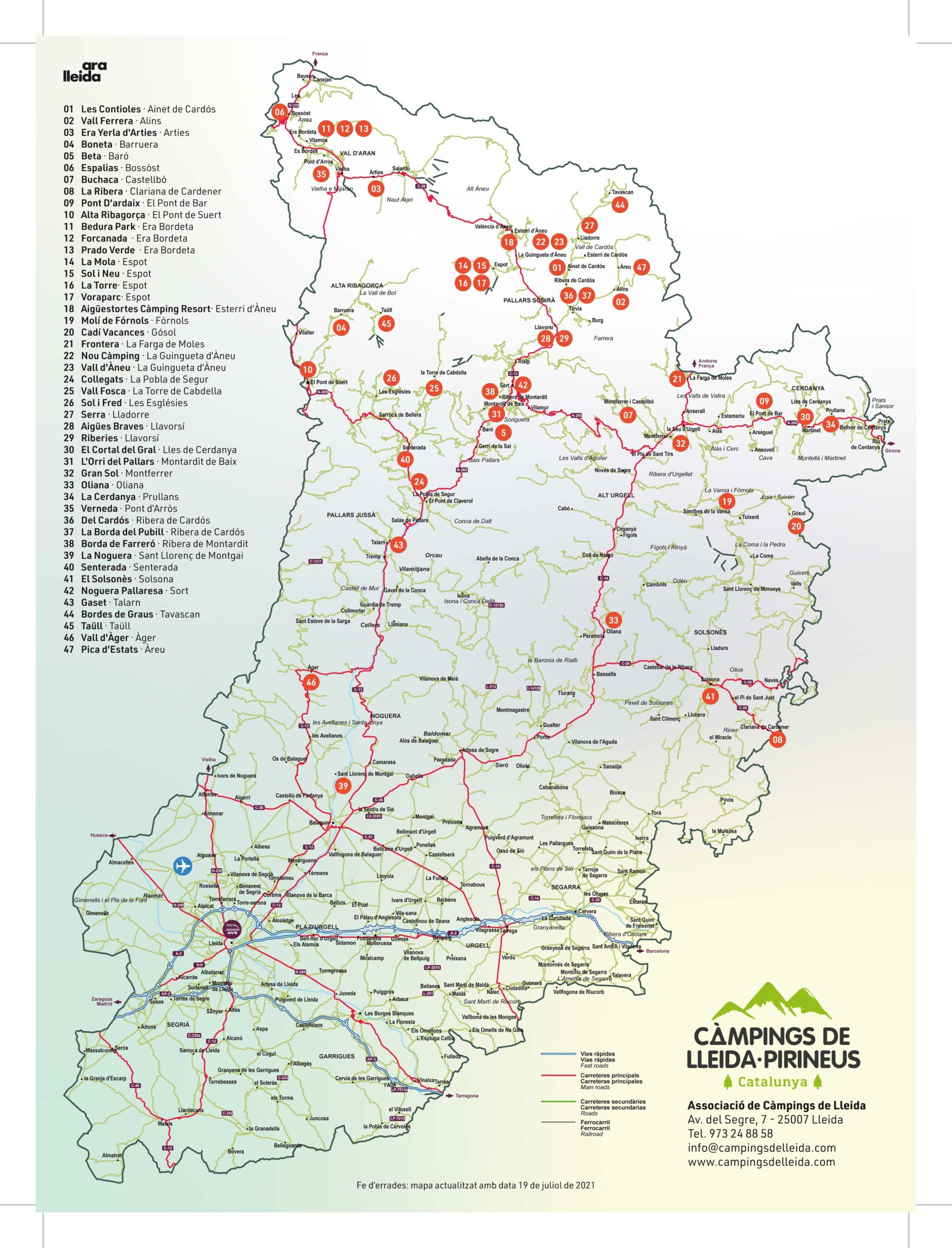 CAMPINGS-LLEIDA CAMPINGS-LLEIDA