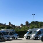 Àrea d'autocaravanes a Vallbona de les Monges