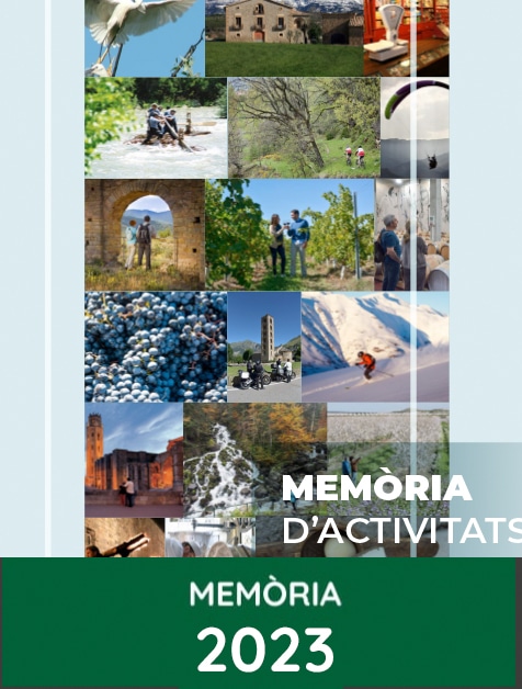 Portada de la memòria de l'any 2023 en PDF