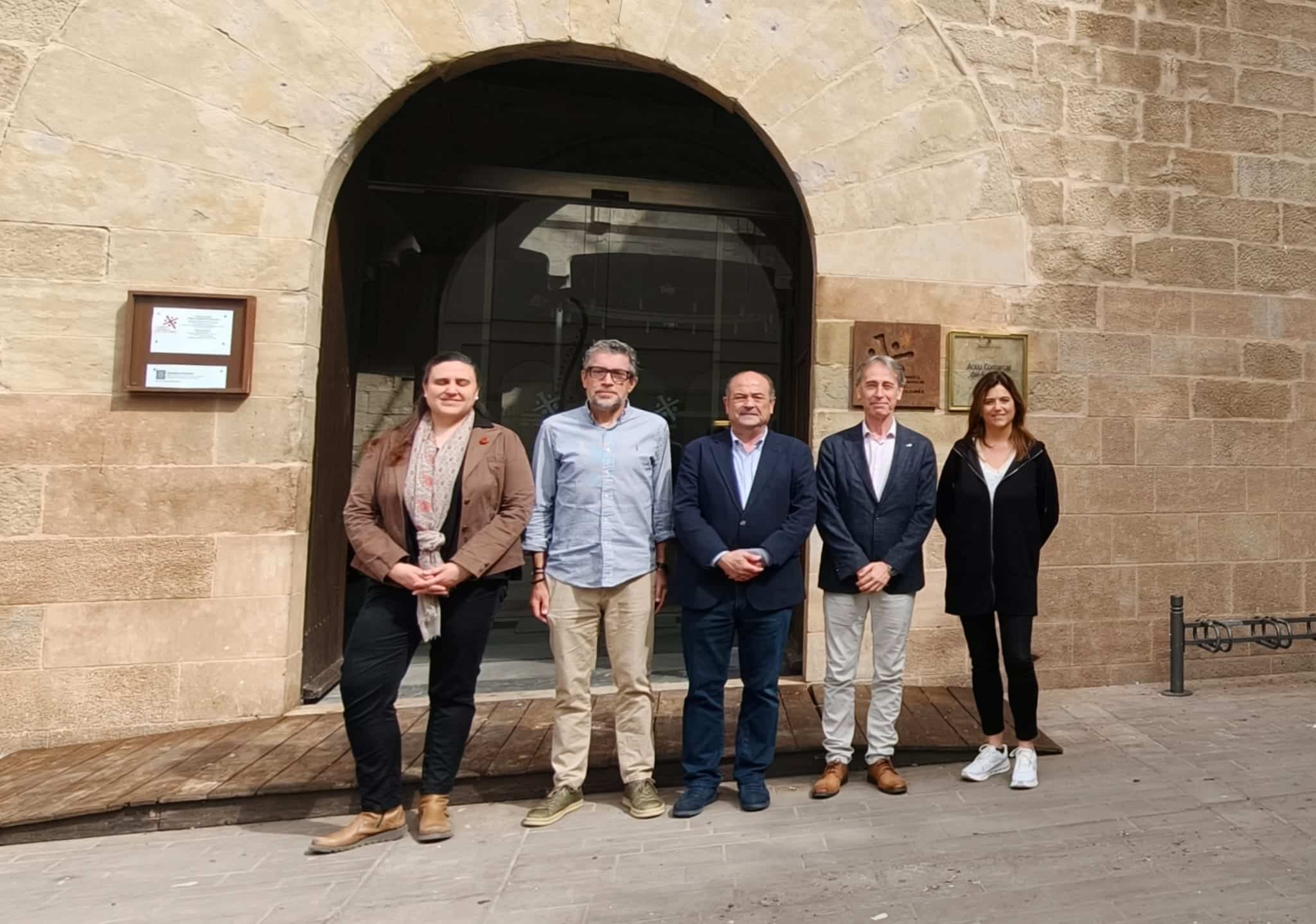Visita al consell comarcal del Solsonès